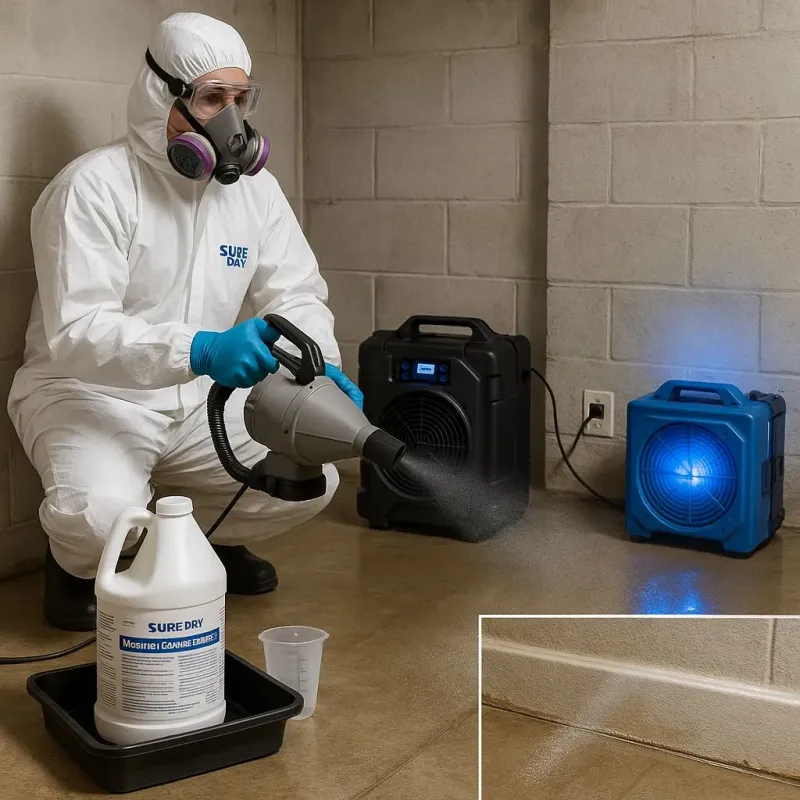 Sanitization and Odor Removal process in Fish Hawk, FL